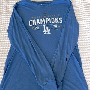 World Champion Dodgers 2020 Long Sleeve Tee